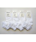 Носки детские белые 3830А-3 сетка