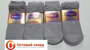 Носки женские капрон М 515-2 серые