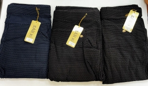 Брюки женские на меху с карманом L130-24