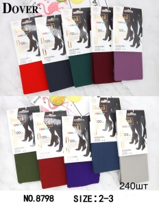 Плотные колготки из микрофибры 120DEN 8798