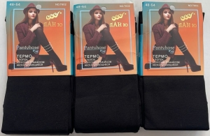 Термо-колготки с начёсом хлопок Л Т602 48-54